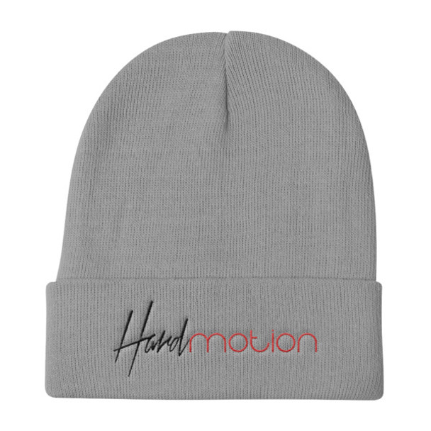 HARDmotion Embroidered Knit Beanie