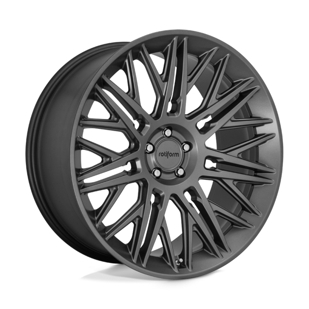 Rotiform R163 JDR Wheel 22x10 5x112 20 Offset - Matte Anthracite