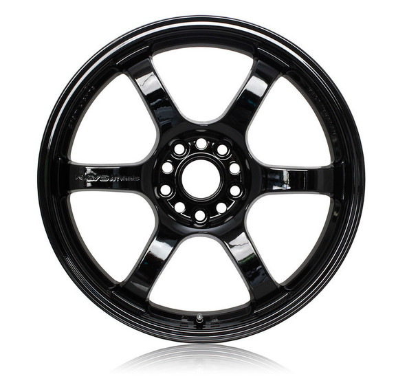 Gram Lights 57DR 18X9.5 +38 5-100 GLOSSY BLACK