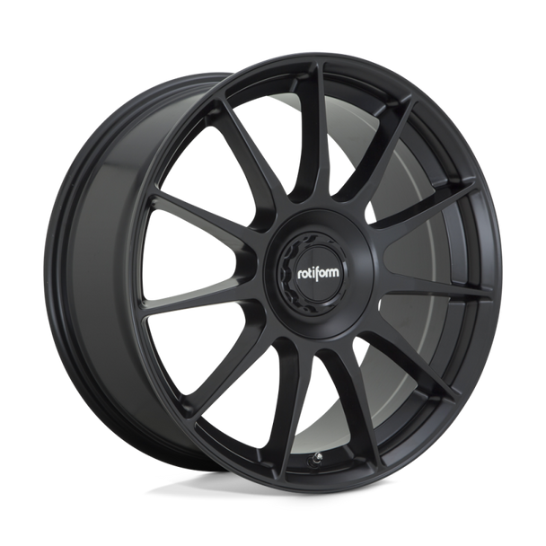 Rotiform R168 DTM Wheel 19x8.5 5x112/5x120 35 Offset - Satin Black