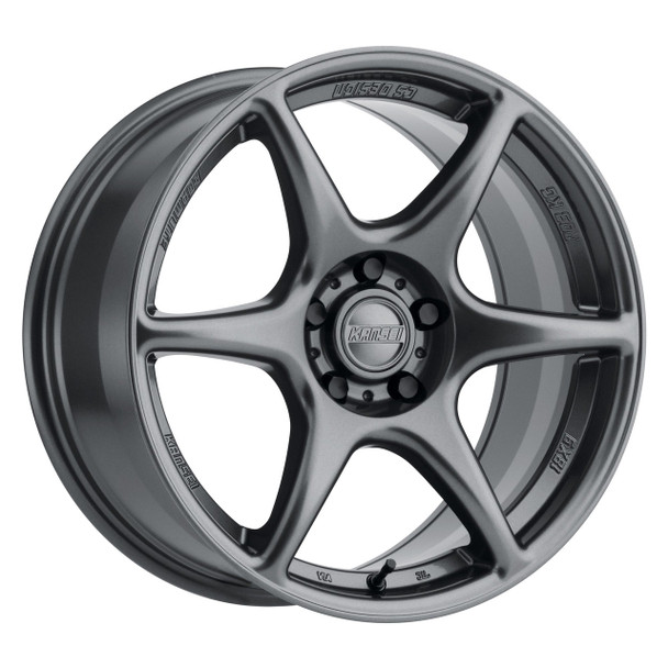 Kansei K11G Tandem 18x10.5in / 5x114.3 BP / 12mm Offset / 73.1mm Bore - Gunmetal Wheel