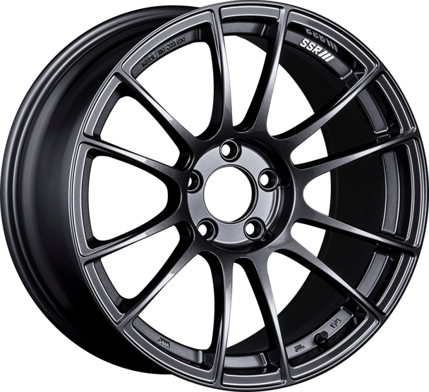 SSR GTX04 19x9.5 5x114.3 38mm Offset Dark Gunmetal Wheel