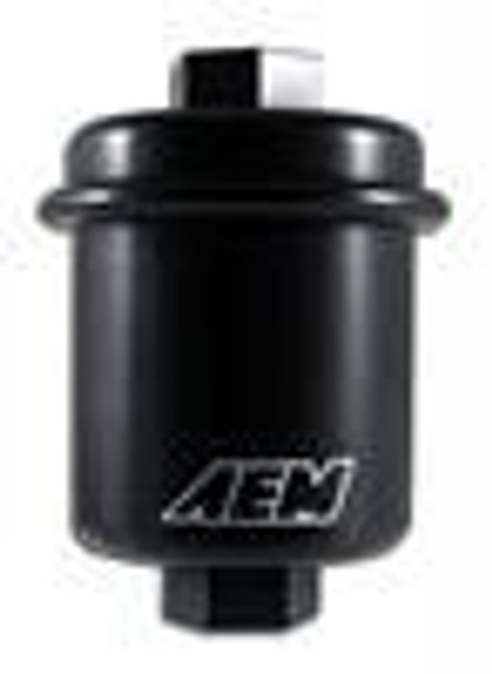 AEM 94-01 Acura Integra / 94-97 Honda Accord / 96-00 Civic / 97-01 Prelude Black Fuel Filter Kit