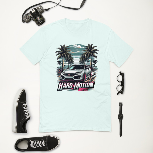 HARDmotion Beach Vibes Comfort Fitted Short Sleeve T-shirt HARDmotion Beach Vibes Comfort Fitted Short Sleeve T-shirt