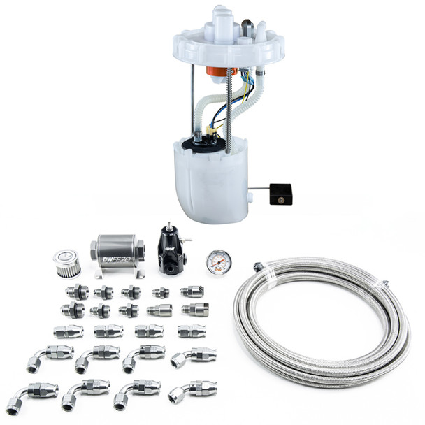 DeatschWerks 12-15 Honda Civic Si & 13-15 Acura ILX DW400 Pump Module & Return Kit w/PTFE Fuel Lines