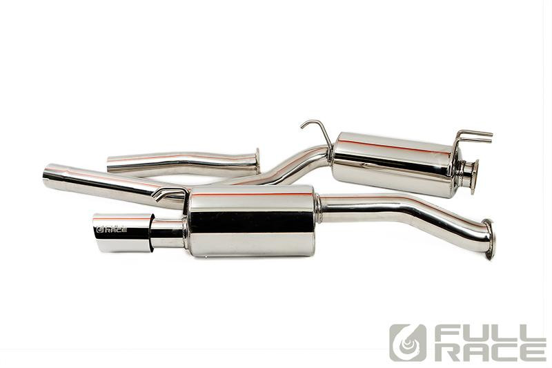Full-Race Civic Si cat-back exhaust system