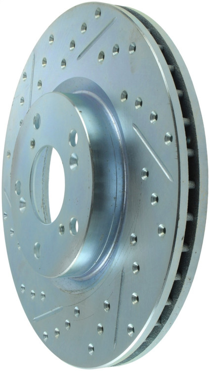 StopTech Sport Slotted (CRYO) 17-18 Honda Civic SI / Acura ILX Front Right Rotor main image 1