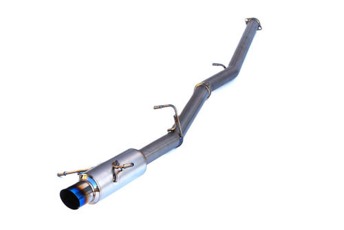 Invidia Gemini Single Layer Quad Cat-Back Exhaust 2015-2019 Subaru WRX/STI (black tips)