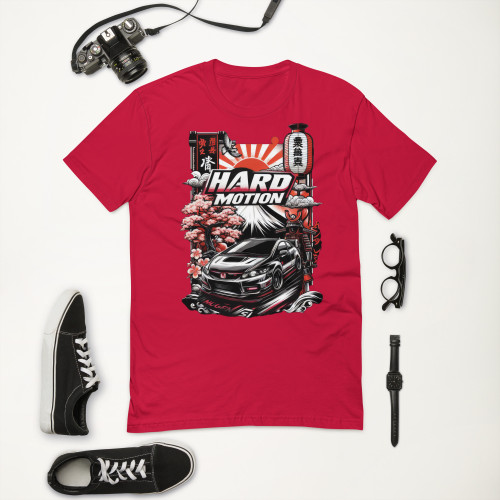 mens-fitted-t-shirt-red-front-