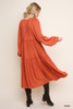 Matilda Maxi Dress - Rust