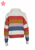 Be Bold Strip Knit - Multi Color Stripes