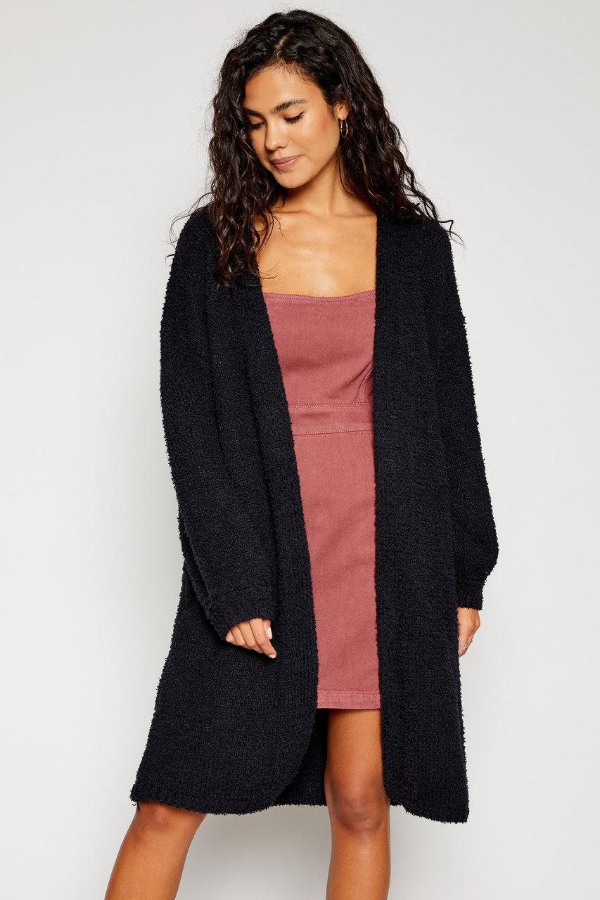 oversized cardigan dress