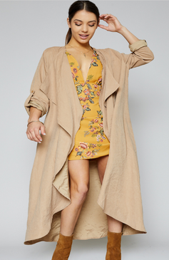 Hampstead Trench Coat - Khaki