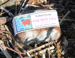 Salish Sea Handmade Felted Soap Old Mill Lilac