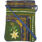 Cotton Embroidered Passport Bag Nepal #10