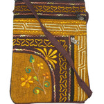 Cotton Embroidered Passport Bag Nepal #12