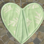 Heart Shaped Potholder with Pocket #2