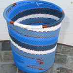 African Zulu Telephone Wire Basket Tall Cup #8