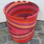 African Zulu Telephone Wire Basket Tall Cup #9