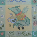 Vinyl Sticker Magical Tea Dragon