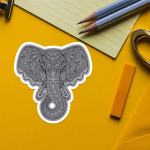 Vinyl Sticker Elephant