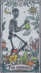 Vinyl Sticker The Gardener Tarot Card