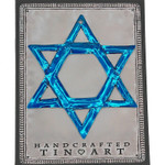 Handmade Tin Star Of David