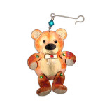 Handmade Metal Ornament Teddy Bear