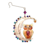 Handmade Metal Ornament Twilight Owl