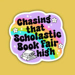 Vinyl Sticker Scholastic Book Fair