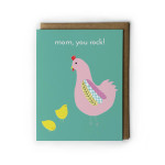 Greeting Card Hen And Chicks Mother's Day