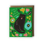Greeting Card Kitty Sending You Healing Thoughts