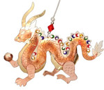 Handmade Metal Ornament Guardian Dragon