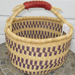 African Bolga Market Basket Medium #4