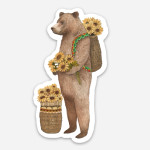 Vinyl Sticker Bear