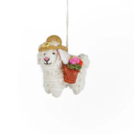 Felted Wool Ornament Sofia The Spring Sheep