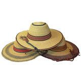 African Straw Hats Small