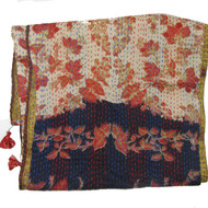 Kantha Silk Sari Scarf 