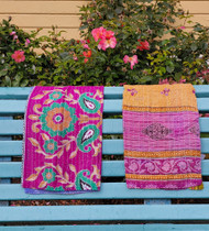 Vibrant Kantha Kitchen Towels