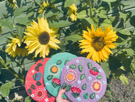 Felted Wool Applique Trivets
