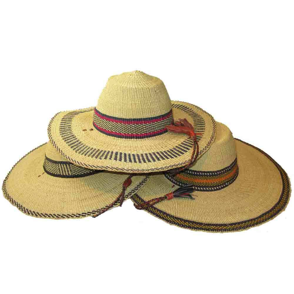 African Straw Hats - African Sun Hats - Tango Zulu