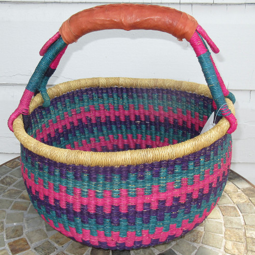 African Bolga Market Basket Medium #2