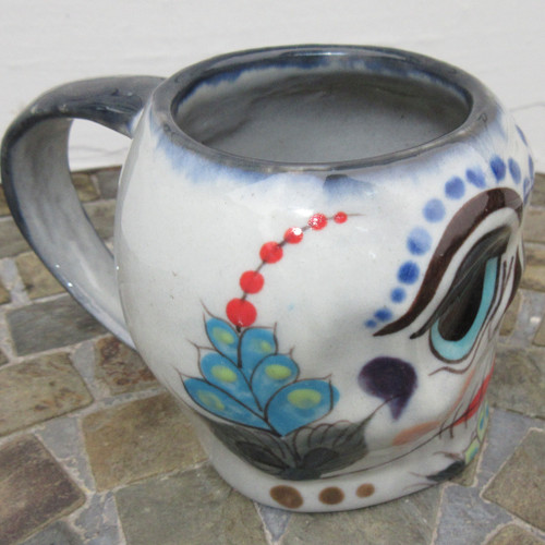 Sugar Skull Mug big eyes