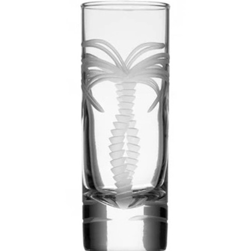 12 Rolf Palm Tree Etched Iced Tea Glasses/Water Goblets for Sale