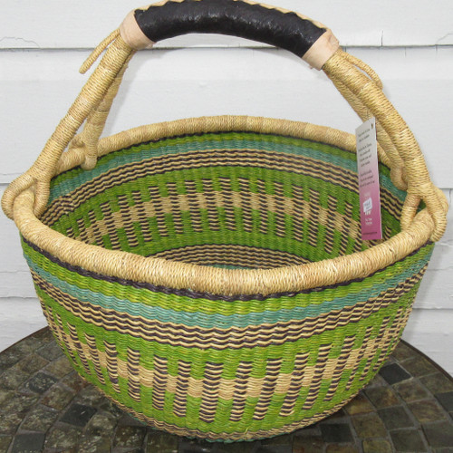 African Bolga Market Basket Large #28