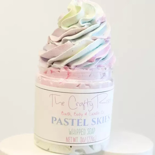 The Crafty Roses Pastel Skies Whipped Soap