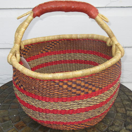 African Bolga Market Basket Medium #3