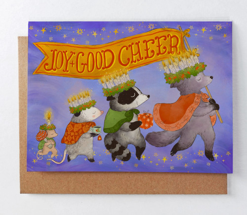 Greeting Card Joy + Good Cheer