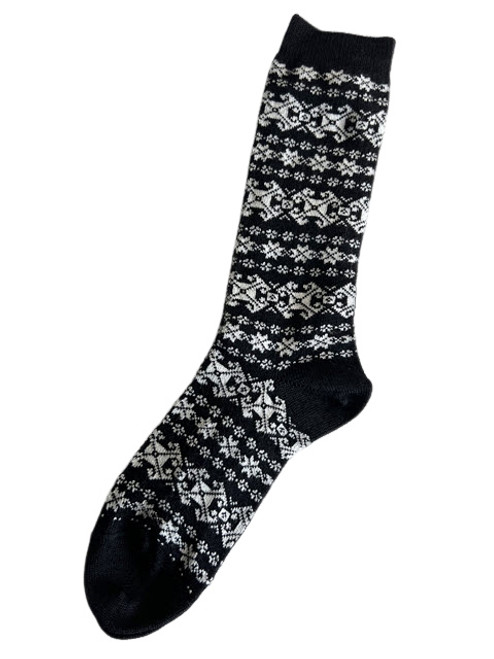 Alpaca Socks Oslo Black