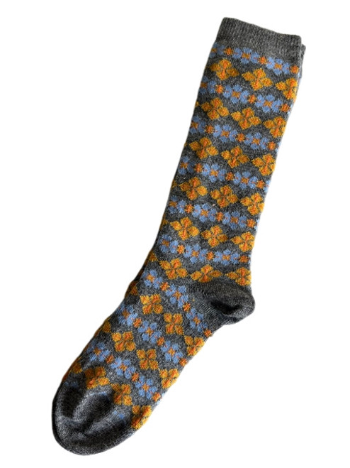 Alpaca Socks Devon Gray